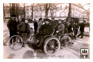 1899 Concours Voiture Bollee Hilfrid. Tricyclecar