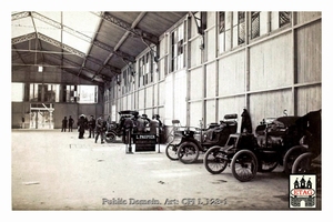 1899 Concours Voiture Delahaye. Garage