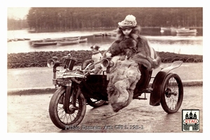 1900 La Cote Saint Barbe Gaillon Tricycle Mme Levassor