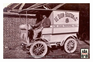 1902 Concours L`Alcool Dion Bouton M.Pellison #212 Paddock