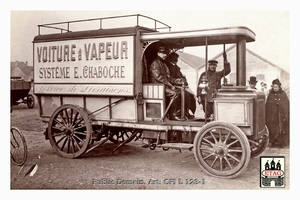 1902 Paris Monte Carlo Chaboche Truck #10 Paddock