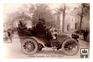 1902 Paris Nice CGV Etienne Giraud #39 Arriving Dranguignant
