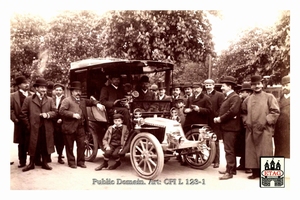 1902 La Turbie Mors Drivers? #? Landaulette