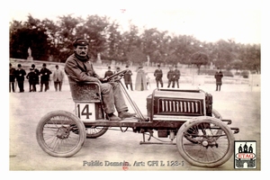 1902 Course de Vitesse Darracq Guilaume #14 Paddock