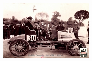 1902 Course de Vitesse Gobron Rigolly #30 Paddock