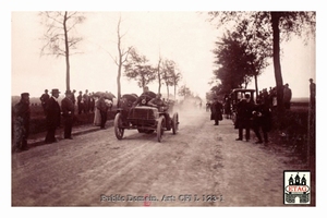 1902 Course de Vitesse Dietrich Charles Jarrott #3 Aras