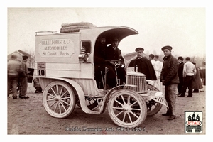 1902 Paris Monte Carlo Forest Maignien #10 Truck Paddock