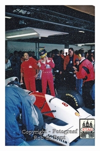 1993 Imola Italie McLaren Honda Ayrton Senna #8 Standing2