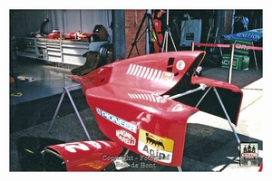 1993 Imola Italie McLaren Honda Jean Alesi #27 Cockpit part