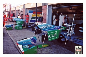 1993 Imola Italie Ford Benetton Schumacher #5 Cockpit part1