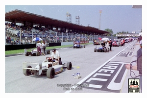 1992 Imola Italie Ligier Renault Thiery Booutsen #25 Start