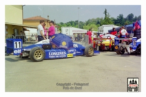 1993 Francorchamps Opel Lotus Driver? #11 Paddock