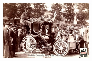 1898 Le Longchamps Fleuri Jeanteaud Cab