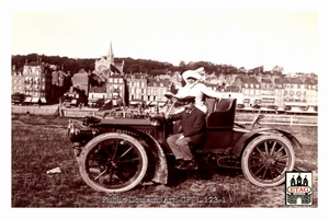 1902 Coupe Deauville Vinot Mr Mme Walter #110 Paddock