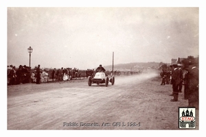 1902 Coupe Deauville Mors Augieres #116 Race Arriving