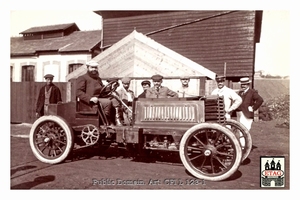 1902 Coupe Deauville Panhard Chauchard #120 Paddock