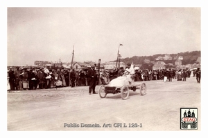 1902 Coupe Deauville Prunel Villain #46 Arriving 398 Km