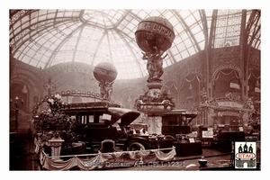 1906 Grand Palais Paris Darracq Stand