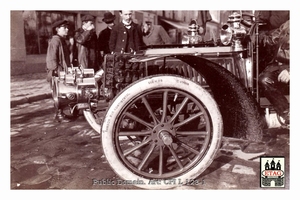 1905 Concours de La Roue Requia Bourguet #3 Paddock wheel