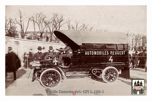1907 Peugeot Concours Militaire Vehicles #4 Paddock