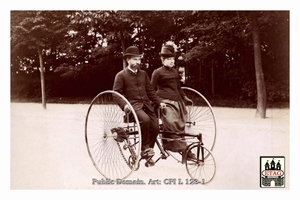 1895 Bayard Tricycle Mr Mme Clement Bayard