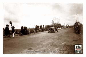 1911 Boulogne Delage Rene Thomas #37 Race1 3rth