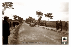 1911 Boulogne Delage Rene Thomas #37 Race2 3rth