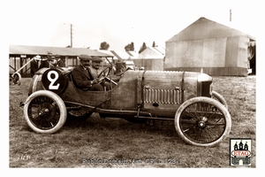 1913 Amiens Delage Paul Bablot #2 Paddock 4th