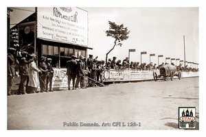 1922 Boulogne Salmson Lucien Desvaux #38 1st Finish