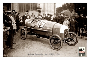 1922 Le Mans Salmson Lucien Desvaux #12 Paddock 2nd