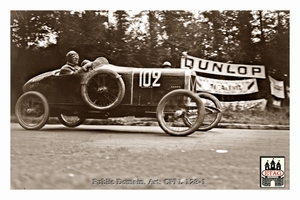1923 Bol D`Or Salmson Robert Benoist #102 Race 1st