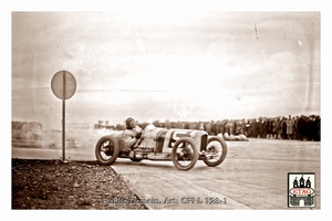 1926 Miramas Amilcar Andre Morel #5 Dnf Race Curve
