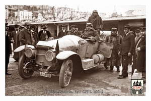 1912 Monte Carlo Graf Egon Frankel #8 15th Paddock
