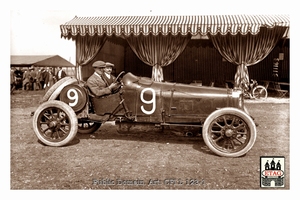 1913 Amiens Sunbeam Dario Resta #9 6th Paddock1
