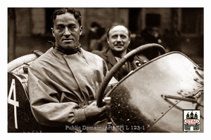 1914 Lyon Sunbeam Dario Resta #24 5th Portrait