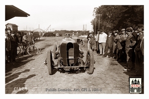 1920 Course Cote Gaillon Sunbeam Rene Thomas PaddockA Front
