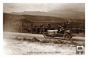 1922 Targa Florio Ballot Giulio Foresti #18 2nd Race3