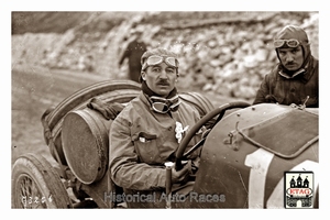 1922 Targa Florio Ballot Jules Goux #14 1st Portrait