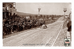 1922 Targa Florio Ballot Jules Goux #14 1st Finish