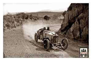 1922 Targa Florio Ballot Jules Goux #14 1st Race2