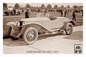 1925 Concours D`Elegance Ballot Sure #22 Parc des Princes