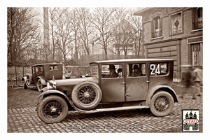 1926 Paris Nice Ballot Grosse #14 Paddock