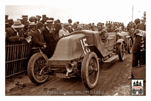 1914 Circuit D`Anjou Renault Moncanis #15 Pit lane