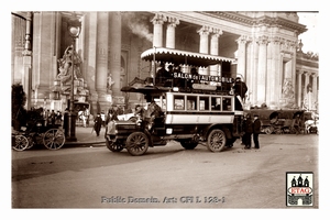 1905 Grand Palais Paris Delahaye Omnibus