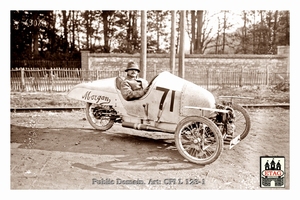 1921 Course Cote Gaillon Morgan Darmont #71 Paddock
