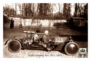 1921 Paris Nice Elfe Maitre & Mauro #105 Paddock