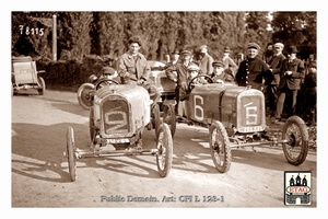 1922 Le Mans Elfe Dayot #2 Calogne #6 Paddock