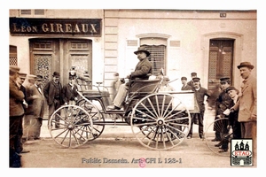 1894 Paris Rouen Coquatrix Driver # Paddock