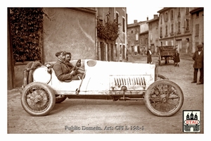 1914 Lyon Opel Emile Erndtmann #16 Paddock Dnf 12 laps