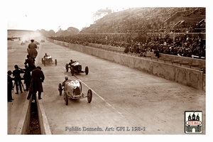1925 Montlhery Sunbeam Henry Segrave #1 Dnf31lap Race3